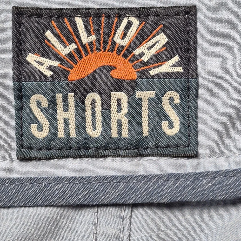 Faherty Men's 36 Belt Loop All Day Shorts Blue Stretch 8.5